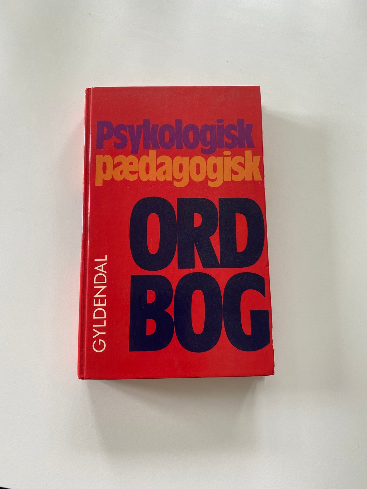 Psykologisk pædagogisk ordbog, Gyldendal