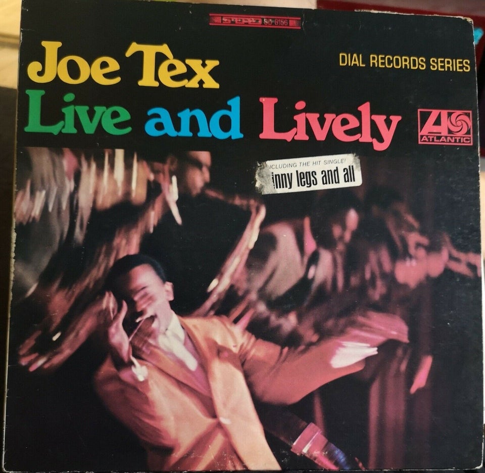 LP, Joe Tex, Live And Lively