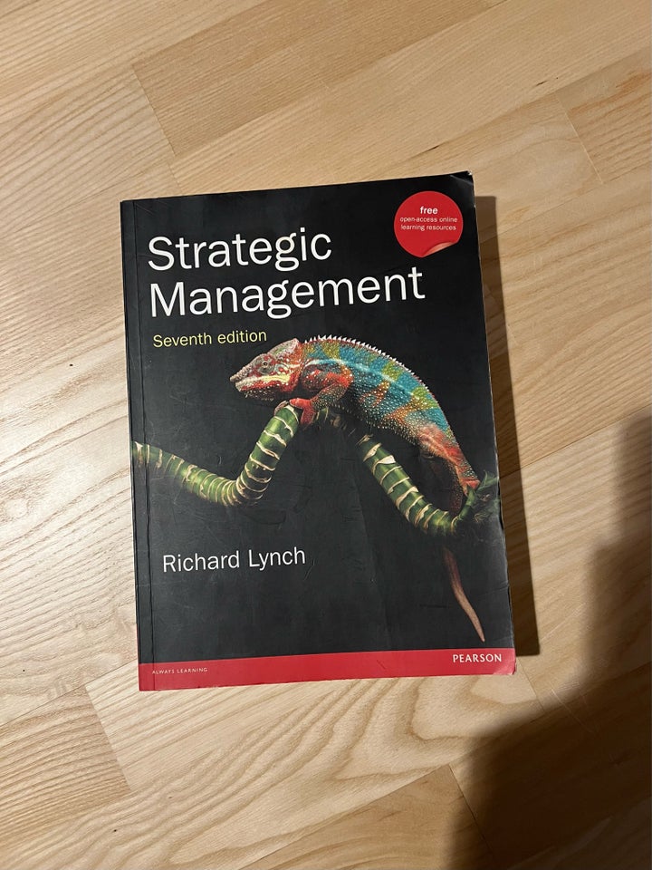 STRATEGIC MANAGEMENT, Richard Lynch, Seventh edition