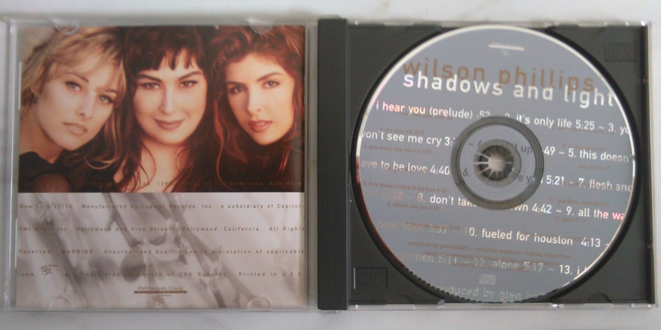 Wilson Phillips: Shadows & Light (1992, pop