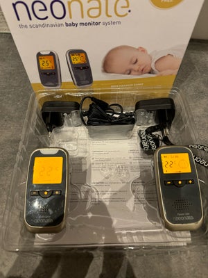 Babyalarm, Neonate BC- 5700D, SOLGT !!! 

2 baby alarmer, 2 ubrugte opladere, snore til begge baby a