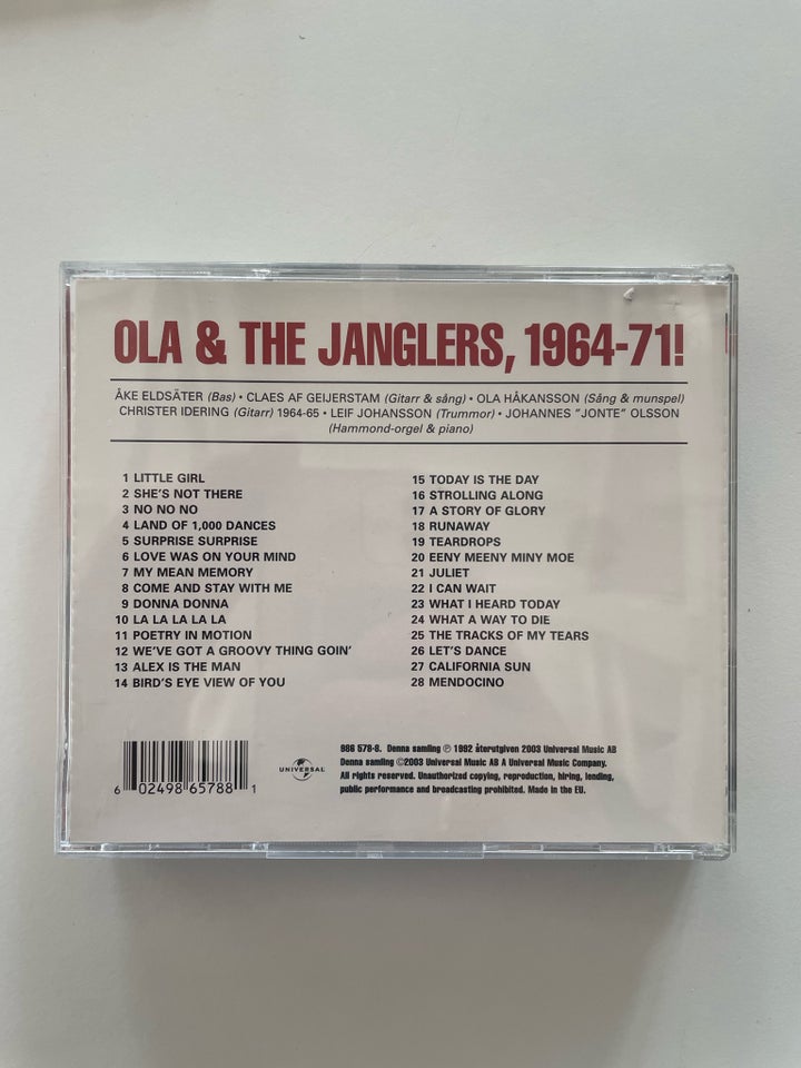 Ola & The Janglers : 1964-71!, rock