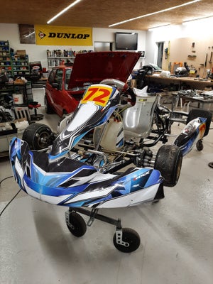Gokart, Tonykart   401 RR, modelår 2021, Dd2 Tony kart sælges som rullende ramme 
Med resavedele pak