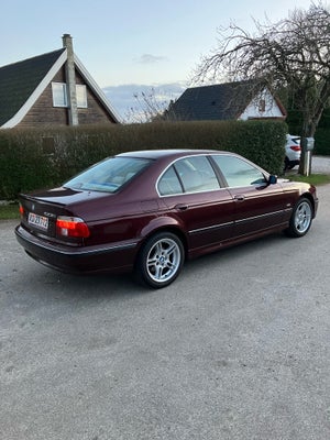 BMW 528i, 2,8 Steptr., Benzin, aut. 1996, km 374000, bordeauxmetal, aircondition, ABS, airbag, alarm