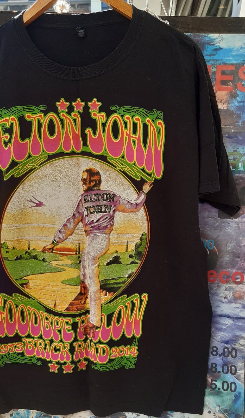 depositum øst stål T-shirt, Elton John - , str. L – dba.dk – Køb og Salg af Nyt og Brugt