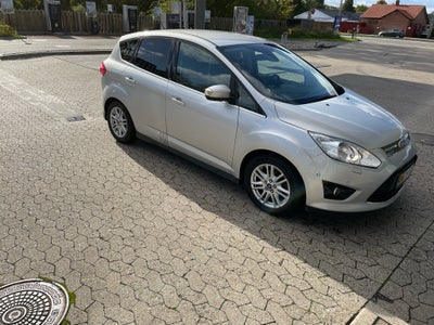 Ford C-MAX, 1,6 TDCi 115 Titanium, Diesel, 2014, km 230000, sølvmetal, nysynet, aircondition, ABS, a