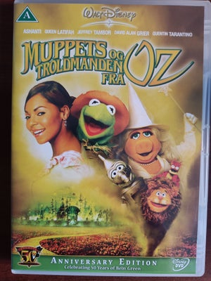 DVD, familiefilm, Muppets Og Troldmanden Fra Oz
Anniversary Edition
Walt Disney
Som ny

The Muppets'