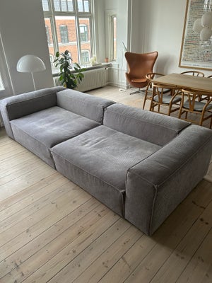 Sofa, fløjl, 3 pers. , Bolia, Bolia Cosima modulsofa i Globa Light Grey fløjlstof.

Sofaen består af