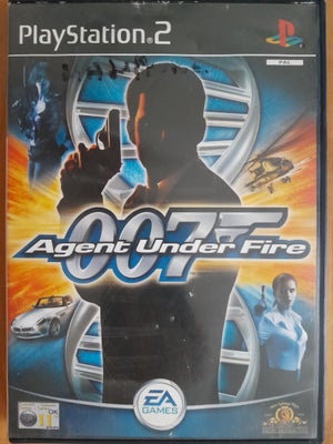 007 Agent under fire, PS2, action, 007 agent under fire slidt