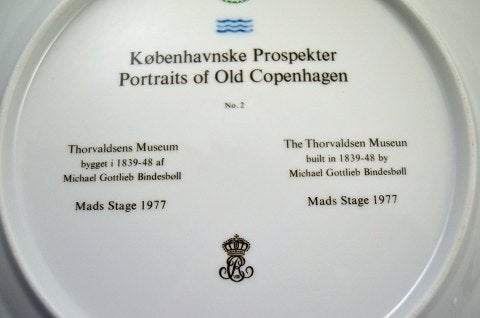 Københavns Prospekter, Royal Copenhagen, 1977