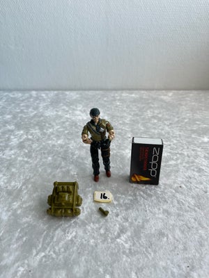 Figurer, Gi Joe figur, 1987, Gi joe figur mærket Hasbro 1987. 150kr. Ishøj.
TUNNEL RATTE (v1)
EOD 
T