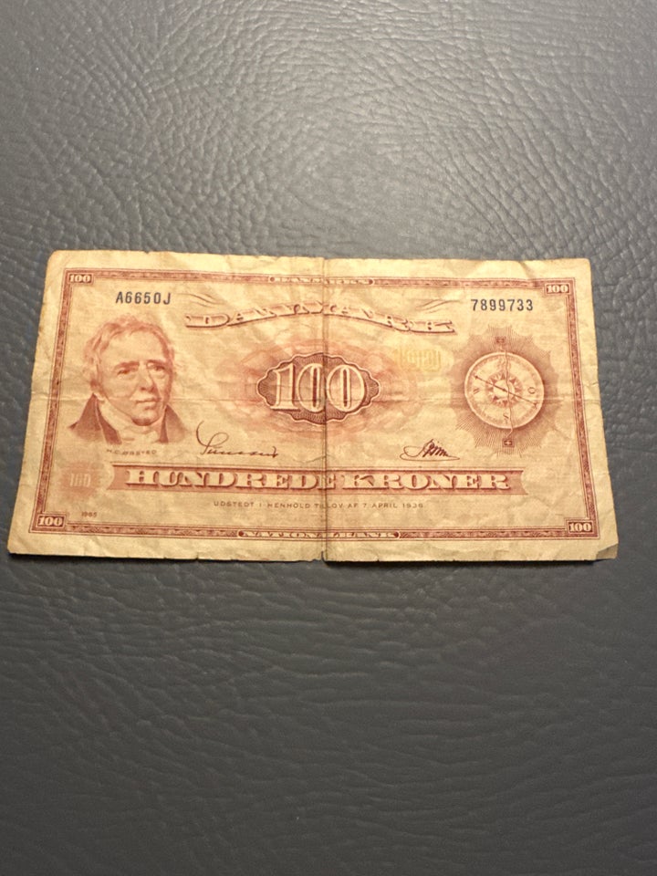 Danmark, sedler, 100 kr