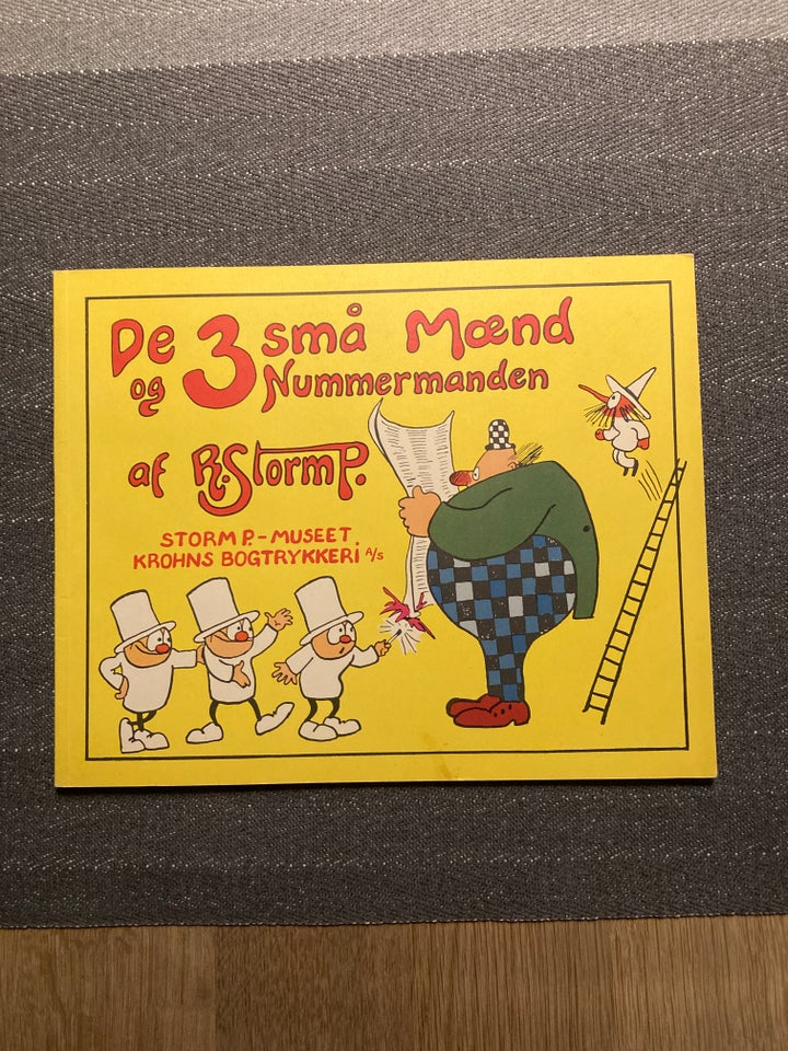 De 3 små mænd og nummermanden, Storm P., genre: humor