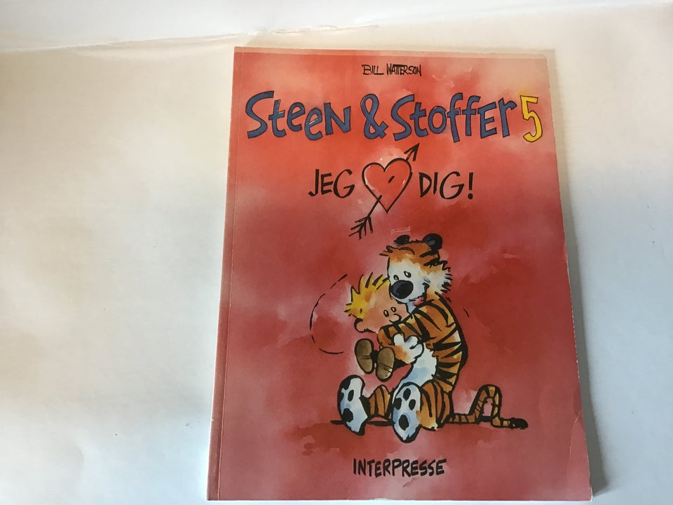 Steen & Stiffer 5 Jeg elsker dig, Bill Waterson, Tegneserie