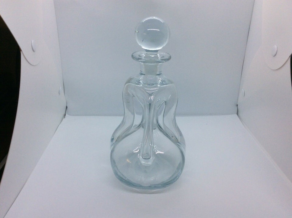 Glas, Klukflaske med prop, Holmegaard