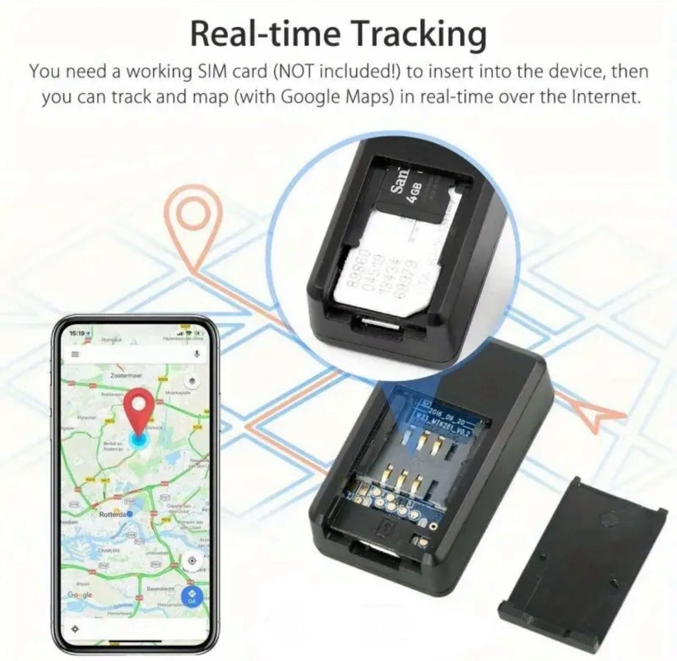 Tilbehør GPS tracker