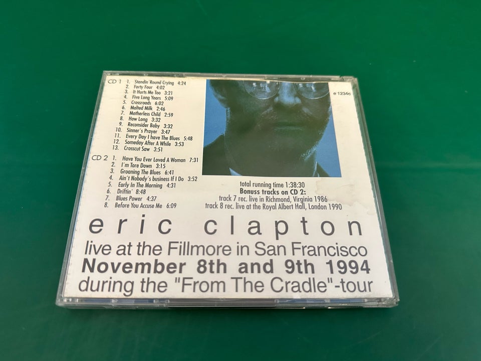 Eric Clapton: Frisco blues, blues