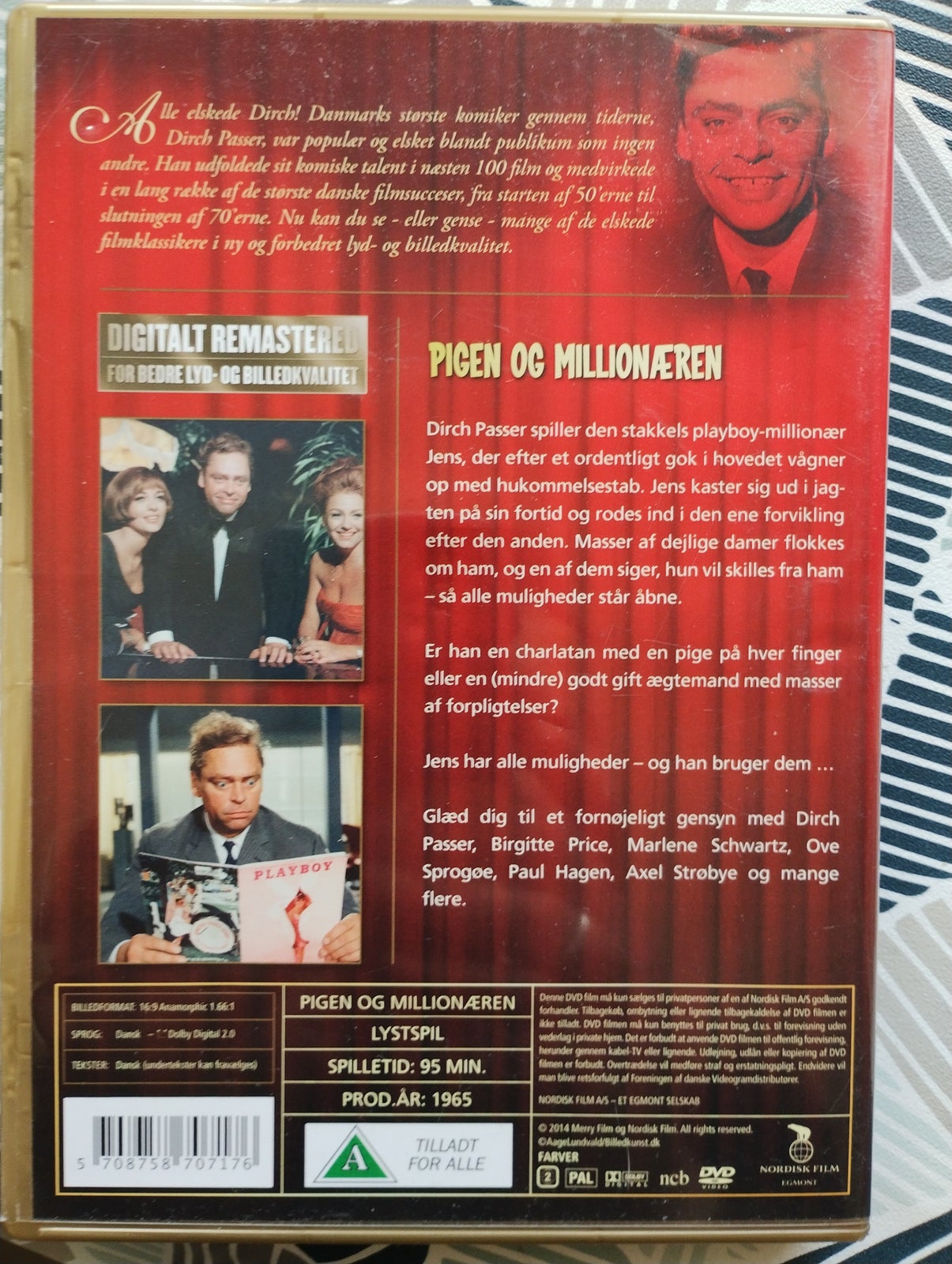 Pigen Og Millionæren, DVD, komedie - dba.dk - Køb Salg Nyt og Brugt
