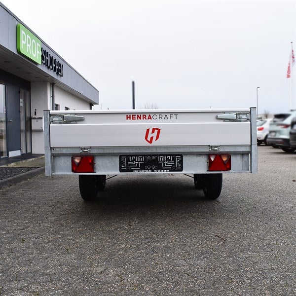 Henra Platformtrailer 1.800 kg Dobbeltakslet ink...