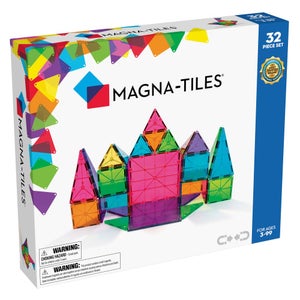 Magna-tiles Byggebrikker - Transparente Farver - Byggelegetøj Hos Coop