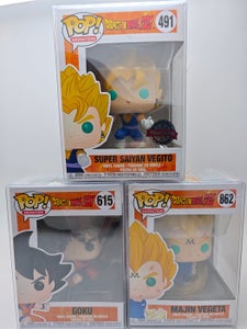 Funko  - Funko Pop 3 Funko Pop Animation Dragon Ball Z Figures - 2020+ - Kina