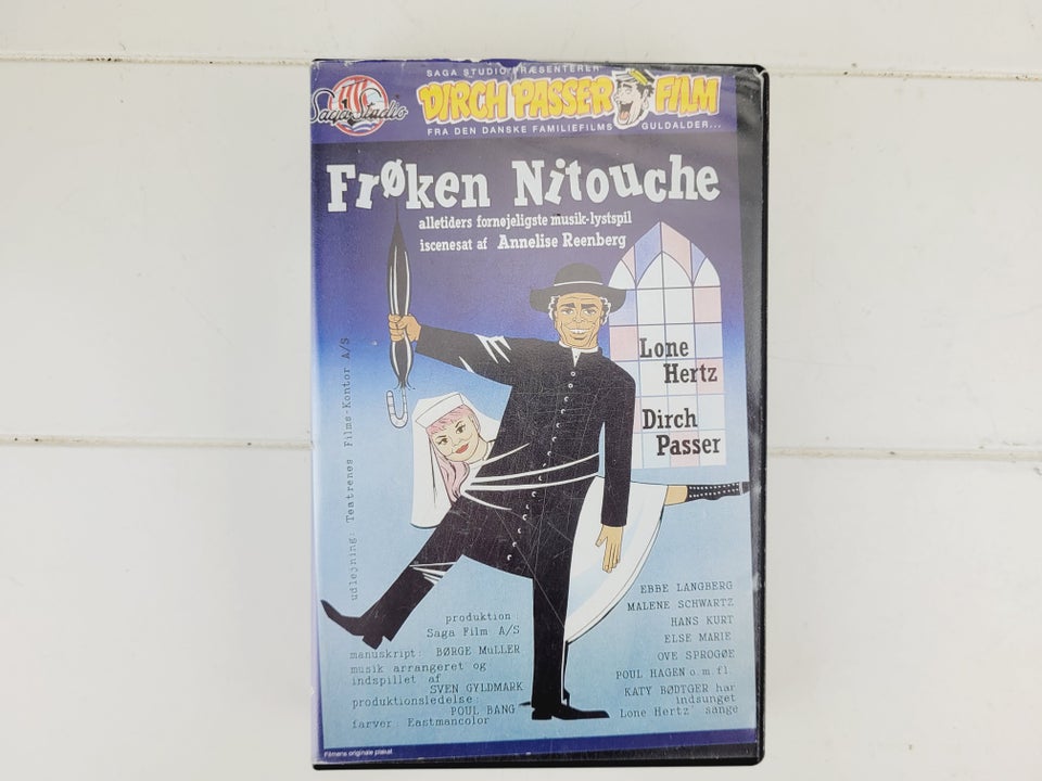 Frøken Nitouche - VHS Videofilm