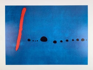 Joan Miro (1893-1983) - Bleu II - Artprint Offsetlithographie - 60 x 80 cm - ...