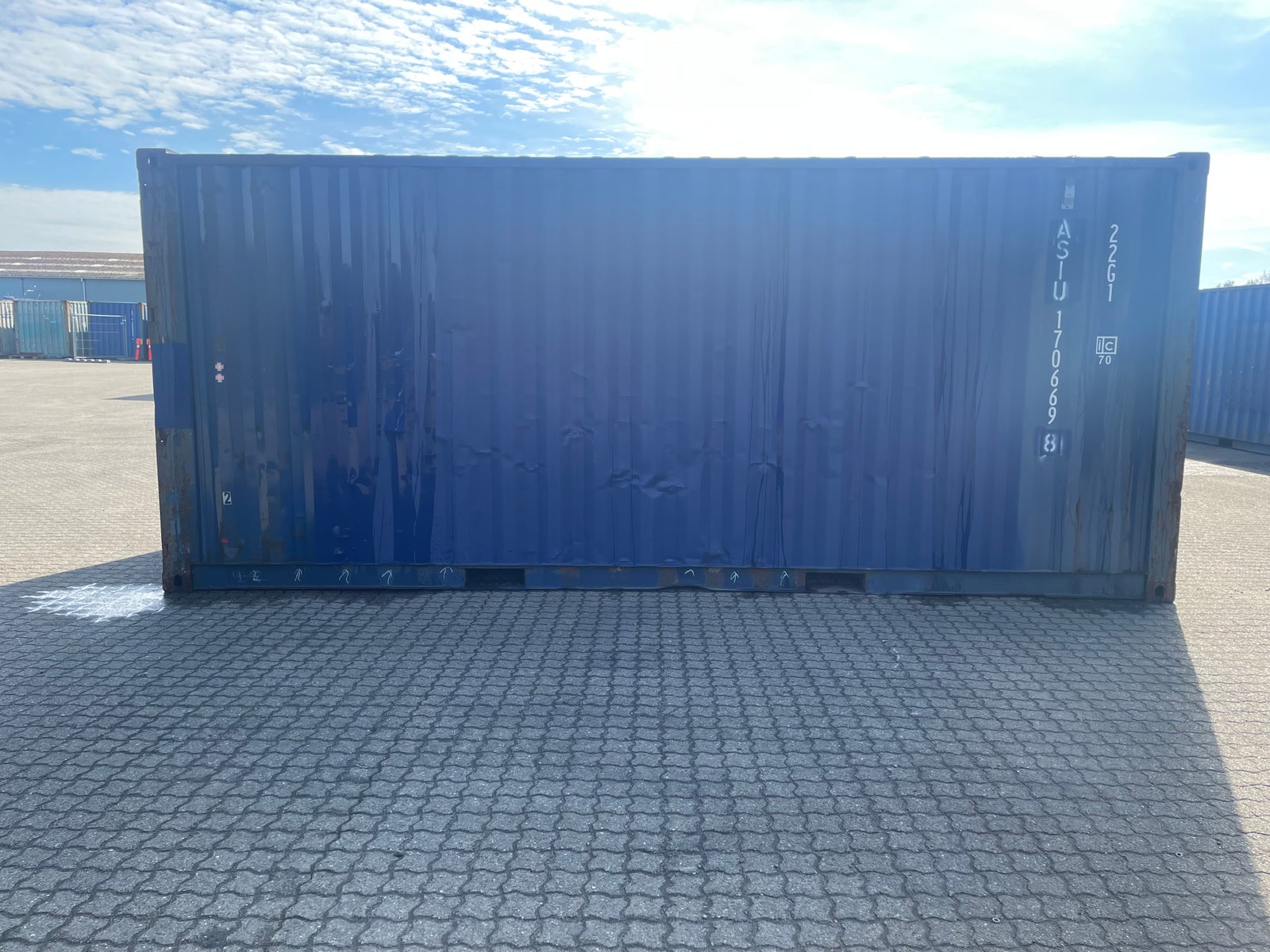 20 fods Container- ID: ASIU 170669-8