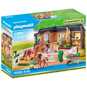 Playmobil Country Ridestald - Bondegårde & Dyr Hos Coop