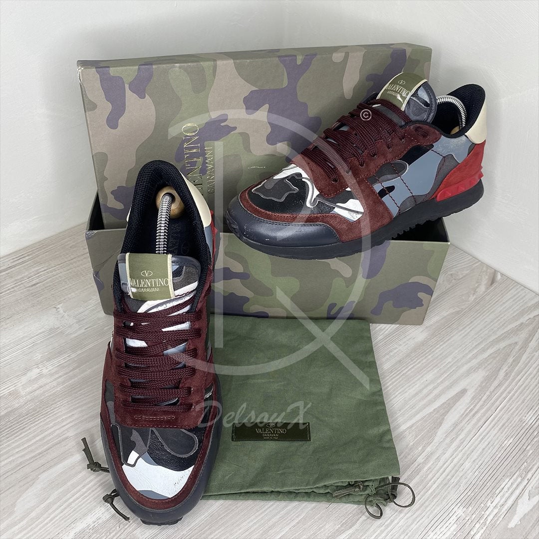 Valentino Rockrunner 'Grey & Red' Sneakers Herre – dba.dk – Køb Salg af Nyt og