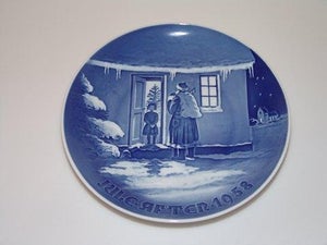 Bing & Grøndahl Juleplatte fra 1958 VI SENDER