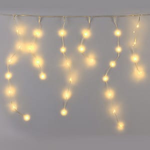 Istappe Lyskæde Med 480 Led-lys - Soft Wire - Varm Hvid - Julebelysning Hos Coop