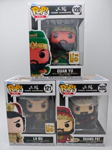 Funko  - Funko Pop 3 Funko Pop Asia Three Kingdoms Figures - 2020+ - Kina