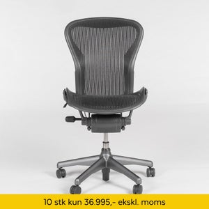 Herman Miller - Aeron Chair Classic B - Kontorstol - Uden armlæn - Graphite