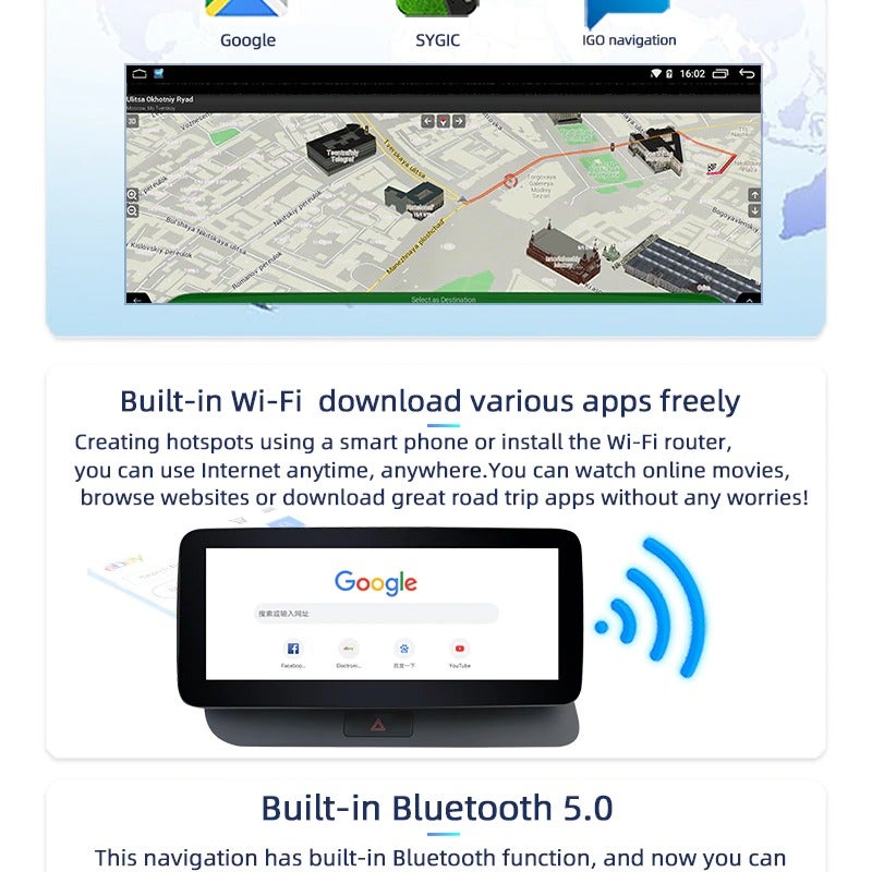 10'' Audi Q5 Android Multimedia system