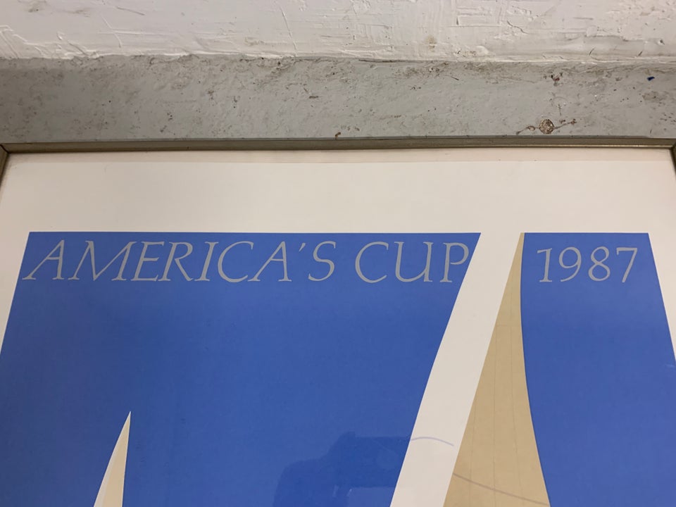 Plakat, America´s Cup, 1987