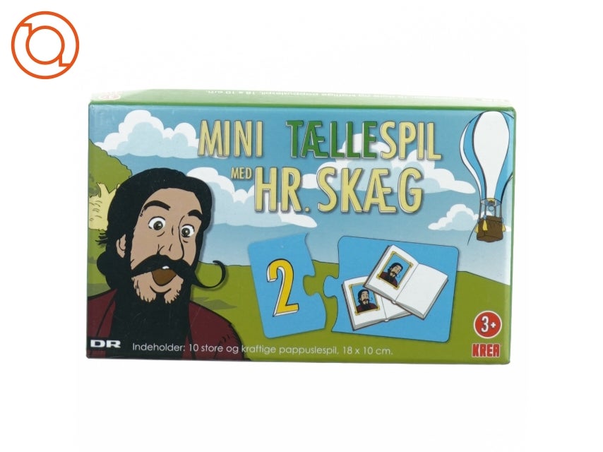Mini tællespil med hr Skæg fra Krea (str. 20 x 12)