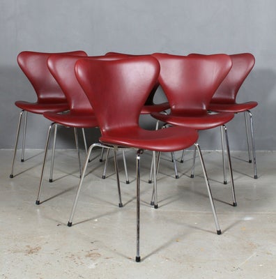 Arne Jacobsen Seks stole Syveren Elegance 46 5 dba.dk K b