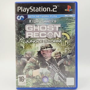 ⭐️PS2: Tom Clancy's Ghost Recon Jungle Storm - KØB 4 BETAL FOR 3 