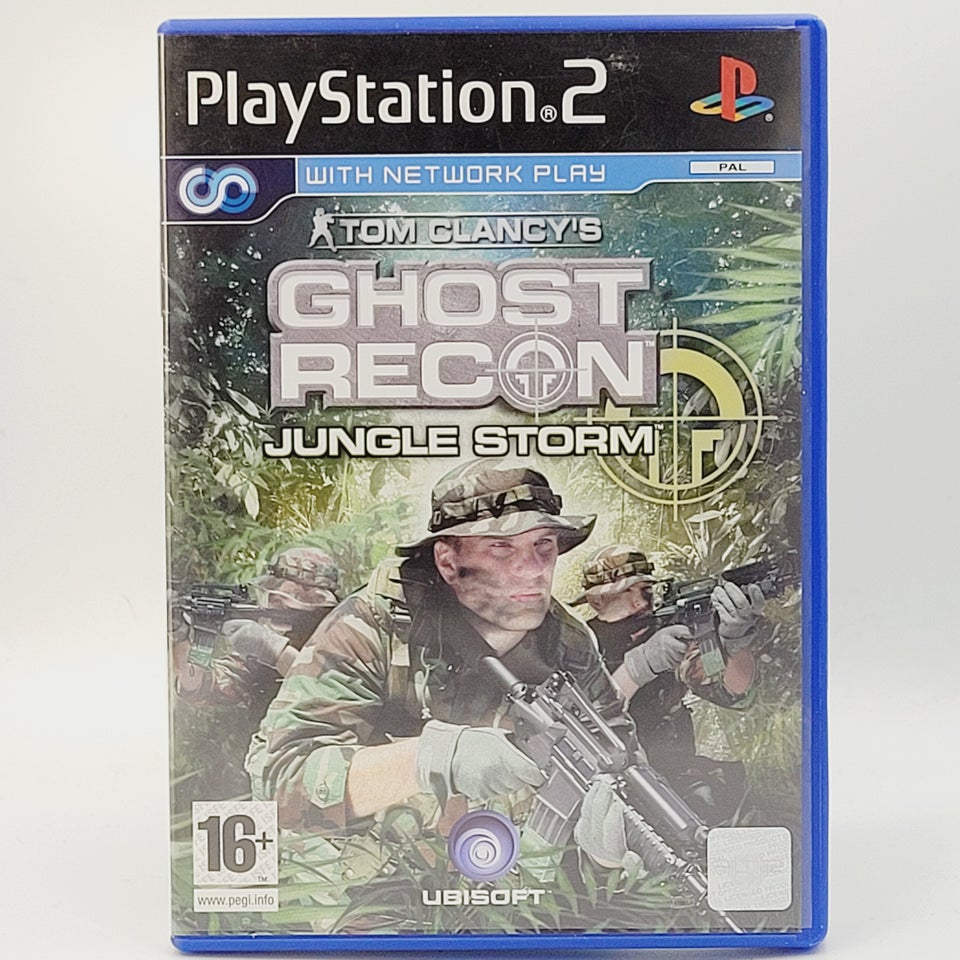 ⭐️PS2: Tom Clancy's Ghost Recon Jungle Storm - K...