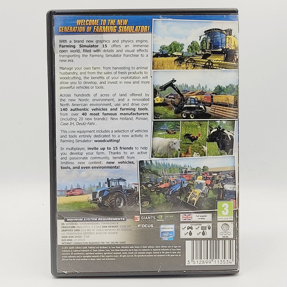 ⭐️PC: Farming Simulator 15 - KØB 4 BETAL FOR 3 