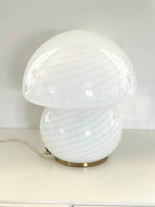 Stor Vintage swirl Vetri Murano lampe Højde:29cm