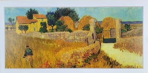 Vincent van Gogh (after) - Farm at Provence, 1888 - Artprint - 50,0 x 99,5 cm