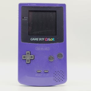 ⭐️- 	Blå Nintendo Game Boy Color: Bærbar Underholdning med Tidløs Stil