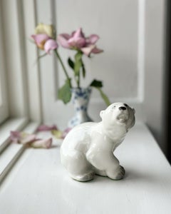 Porcelænsfigur, isbjørn