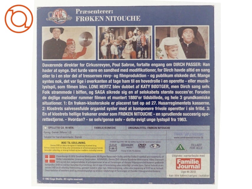 Frøken Nitouche (DVD)