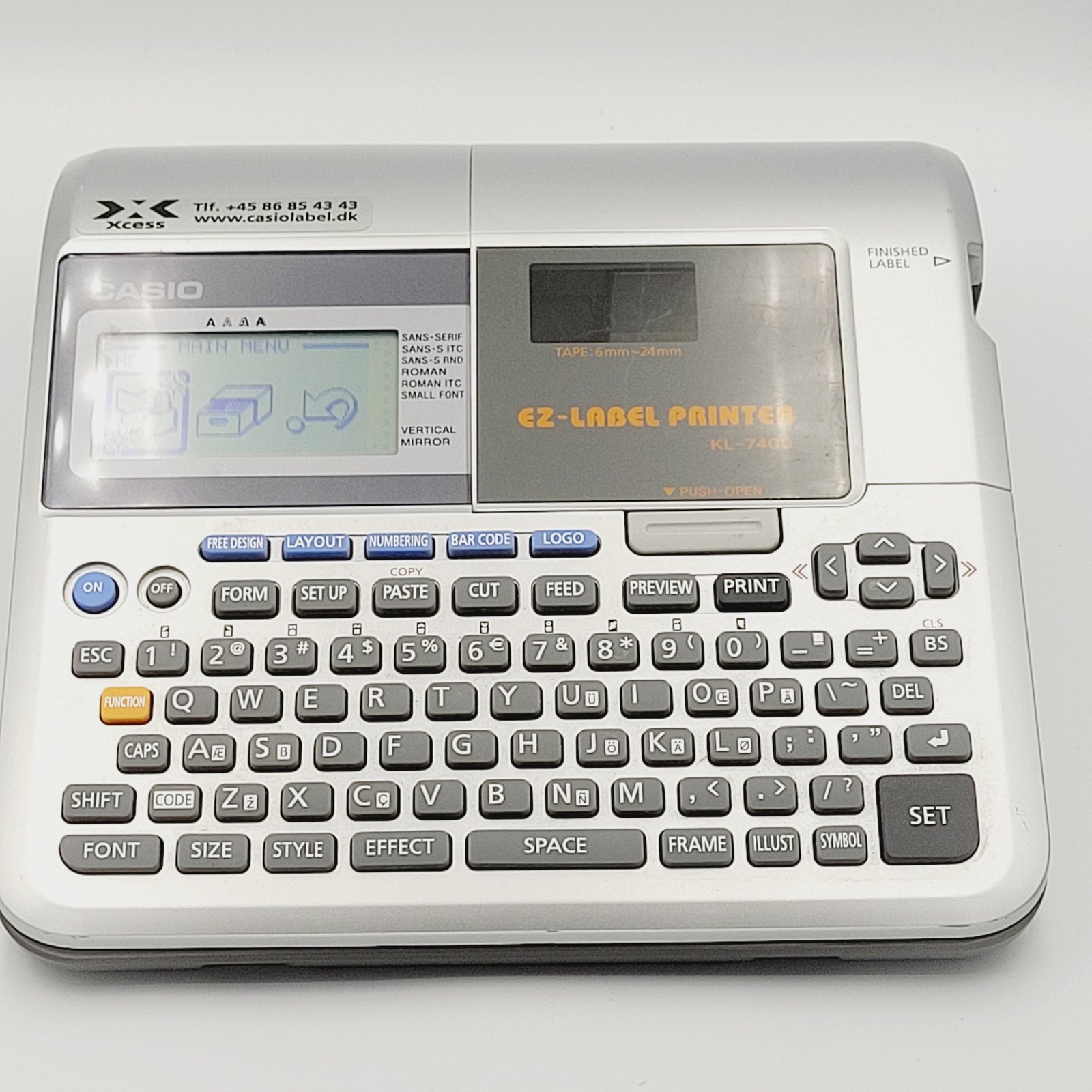 ⭐️ LABELPRINTER - Casio EZ-Label Printer KL-7400