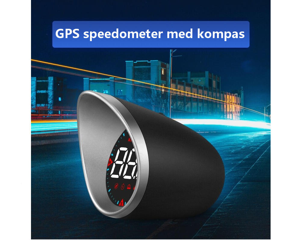 sagging Ja Mary GPS speedometer med kompas – dba.dk – Køb og Salg af Nyt og Brugt