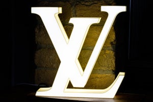 Altro; Lumo3D - Bordlampe - Plast - Louis Vuitton