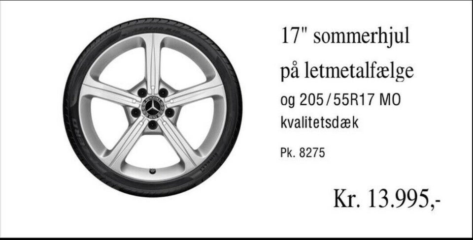 Mercedes - Originale - Alufælge - 5x112